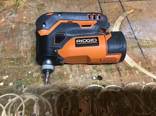 RIDGID 12-Volt Lithium-Ion 1/4 in. Cordless Palm Impact Screwdriver Kit ...