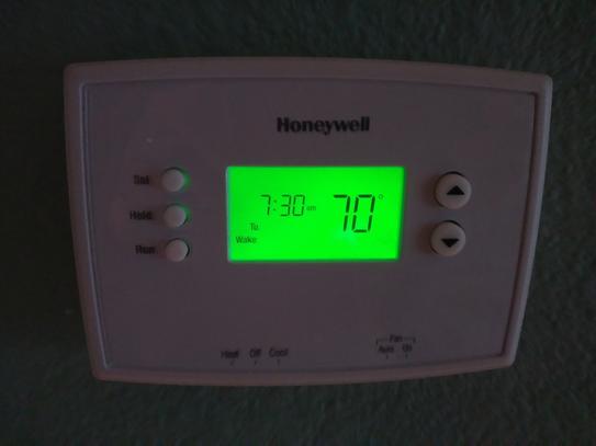 Honeywell 5-2 Day Programmable Thermostat with Backlight RTH2300B at ...