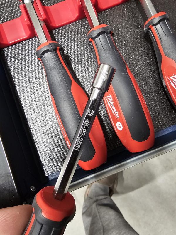 Milwaukee Metric HollowCore Magnetic Nut Driver Set (7-Piece) 48