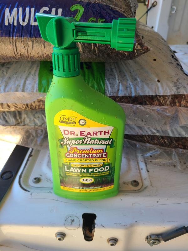 DR. EARTH 32 oz. Super Natural Ready-to-Spray Hose End Liquid Lawn Fertilizer DR. EARTH 32 oz. Super Natural Ready-to-Spray Hose End Liquid Lawn Fertilizer
