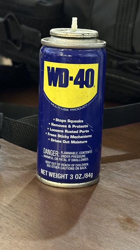 WD-40 8 oz. Classic Formula, Multi-Purpose Lubricant Spray with