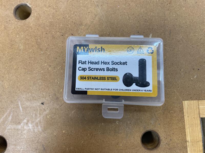 MYWISH M6 x 40 mm Black Oxide Stainless Steel Hex Socket Cap Head