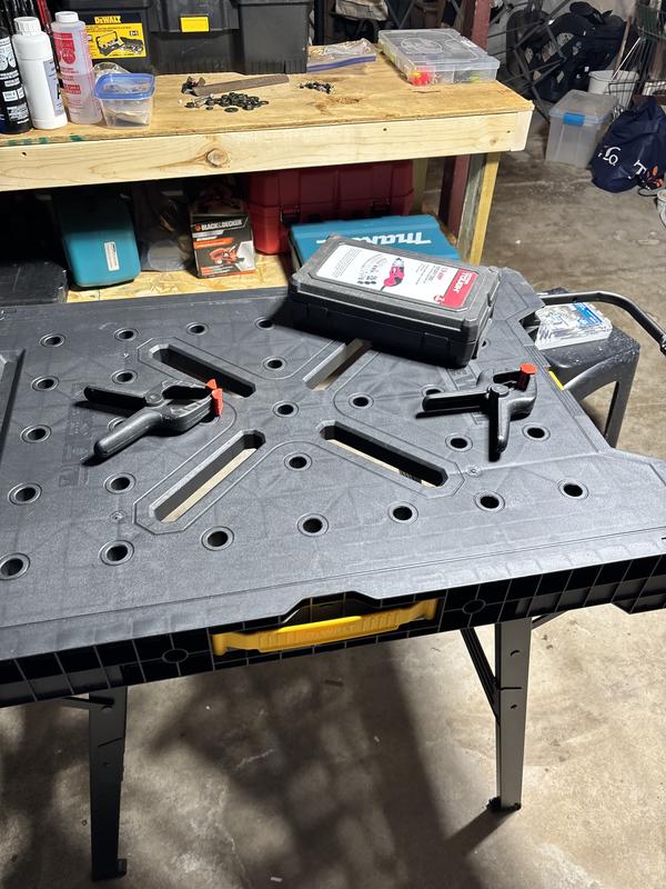 DEWALT Express Folding Workbench - Black - Tool Storage & Garage Equipment | DeWALT | Coastal Country