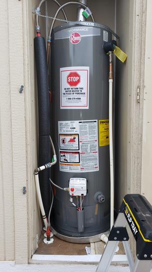 Rheem Performance 40 Gal. Tall 6 Year 32,000 BTU Liquid Propane Tank Water  Heater XP40T06EC32U1 - The Home Depot