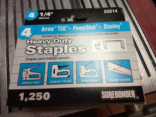 Pneumatic-7 Piece-Heavy Duty Standard Staple Gun/Staple Kit-1/4 in.,5/16 in.,3/8 in.,1/2 in. and 9/16 in. Staples Incl. Pneumatic-7 Piece-Heavy Duty Standard Staple Gun/Staple Kit-1/4 in.,5/16 in.,3/8 in.,1/2 in. and 9/16 in. Staples Incl.