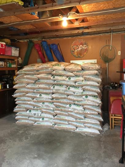 pellet fuel home depot