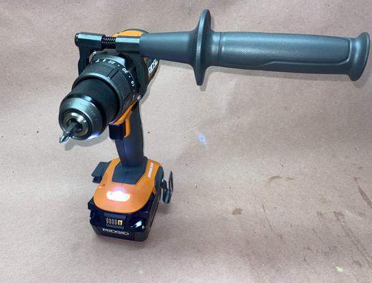 Reviews for RIDGID 18V Cordless 2 Tool Combo Kit w Brushless Hammer Drill Driver Jobsite Blower 4.0 Ah MAX Output Battery Charger Bag Pg 1 The Home Depot