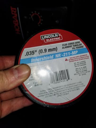 Lincoln Electric ED030584 Inner Shield NR-211 Flux-Core Welding Wire – .035-Inch, 5-Spool Pack For MIG Welding Mild Steel In All Positions