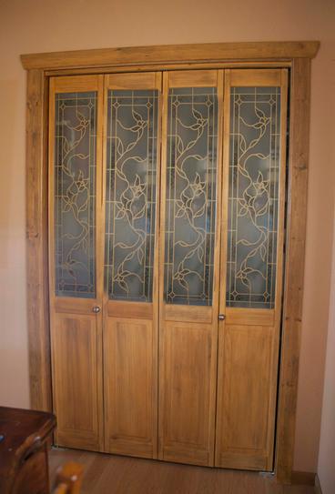 Pinecroft 30 In X 80 In Glass Over Panel Tuscany Universal