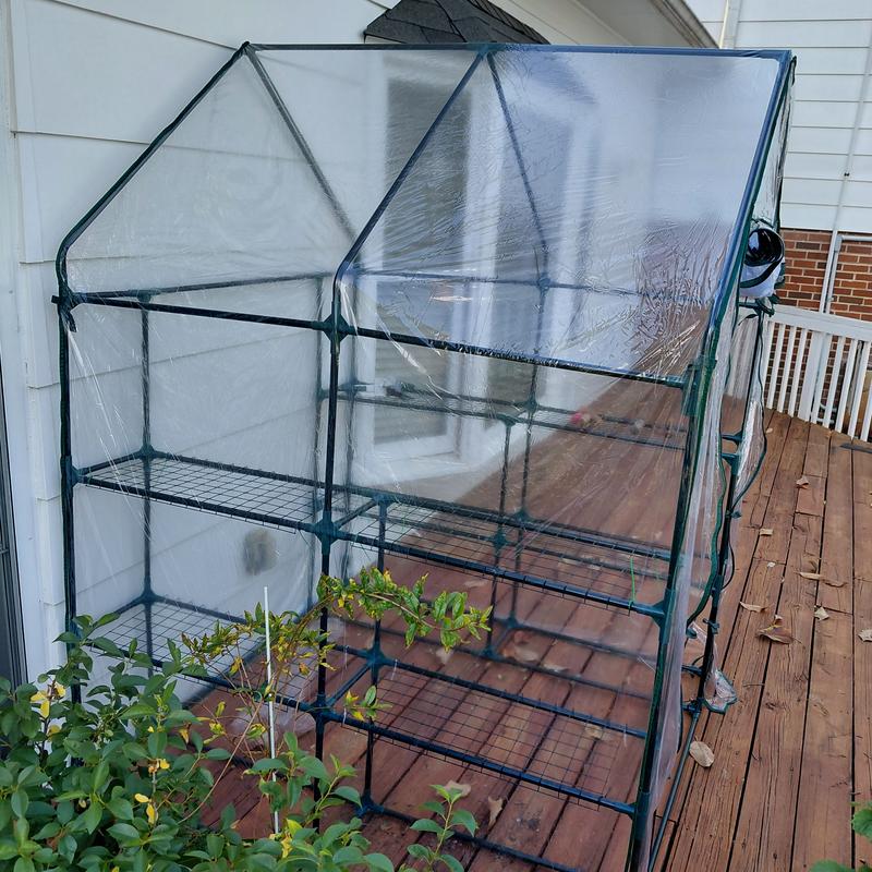 Pure Garden 4.7 ft. W x 4.7 ft. D x 6.4 ft. H Walk-In Indoor
