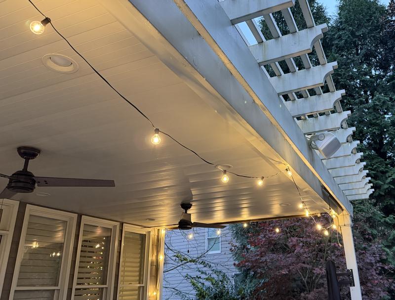 ZXXC G40 26-Light 50 ft. Indoor/Outdoor Plug-In LED Globe String