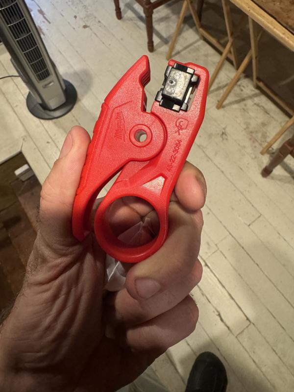 Milwaukee Coax Cable Stripper 48-22-3064 - The Home Depot