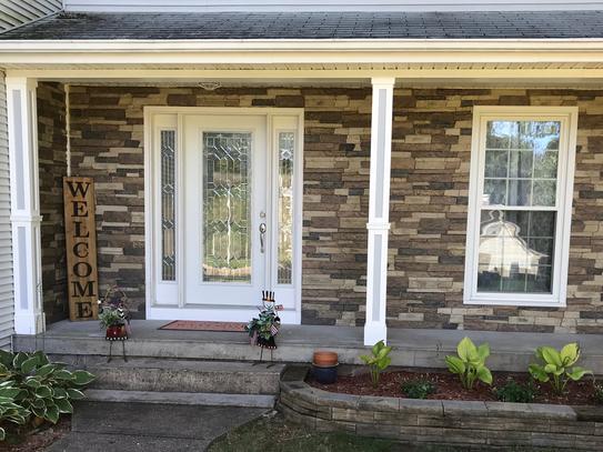 TRITAN BP Canyon's Edge Faux Stack Stone 48-3/4 in. x 24-3/4 in