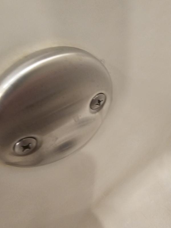 PlumBest Toe Touch Tubular Bath Waste Kit – PVC, Satin Nickel, PF0889-BN-SC-LT