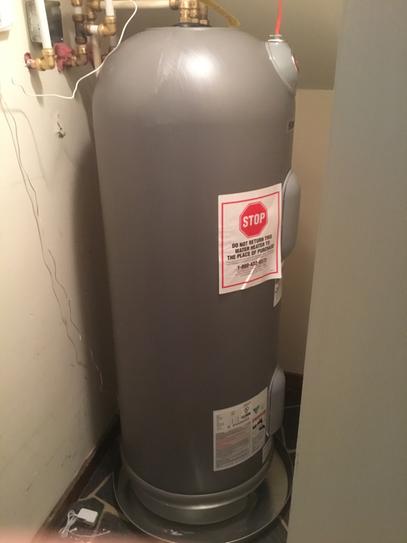 Rheem Marathon 50 Gal Tall 45004500 Watt Elements Non Metallic Lifetime Electric Tank Water 0305