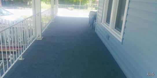 Trafficmaster Elevations Color Leaf Green Ribbed Texture Indoor Outdoor 12 Ft Carpet 7pd5n620144h The Home Depot