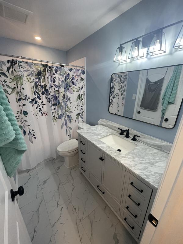 Home Decorators Collection Merryfield 49 in. Single Sink White