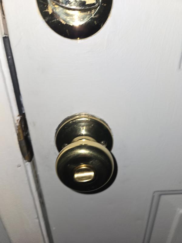Have a question about Kwikset Juno Venetian Bronze Entry Door Knob