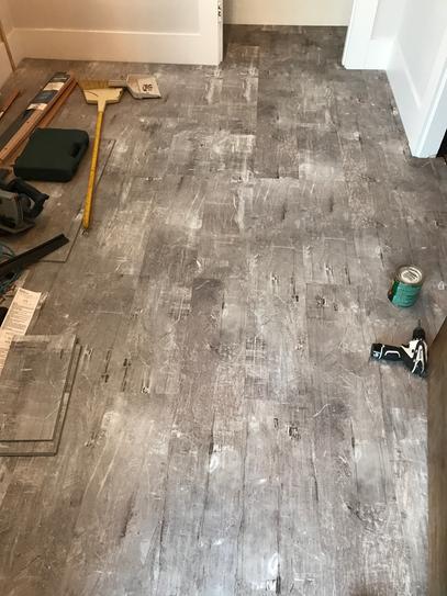 LifeProof Scratch Stone 8.7 in. x 47.6 in. Luxury Vinyl Plank Flooring