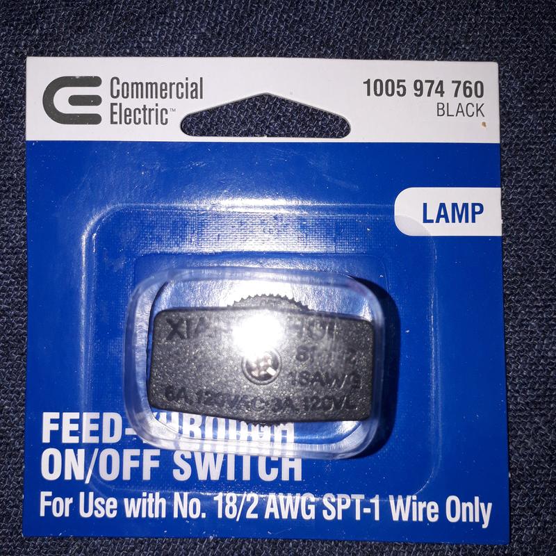 Clear Collectible Decanters CLEAR IN LINE FEED THROUGH ROCKER SWITCH FOR SPT -2 LAMP CORD NEW 48422jb 1027283 Collectible Feed & Flour Sacks - Foto 12