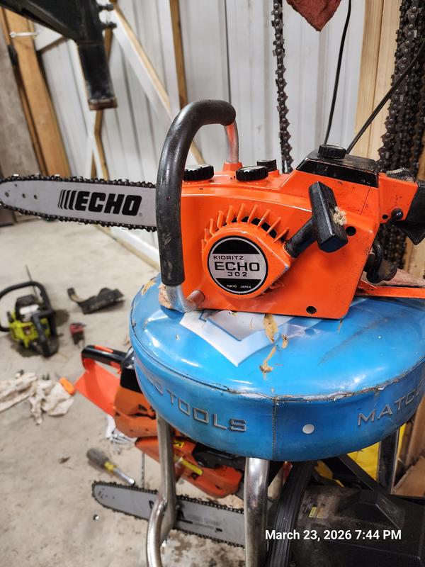ECHO 27 in. 66.8 cc Gas 2-Stroke Rear Handle Professional Chainsaw