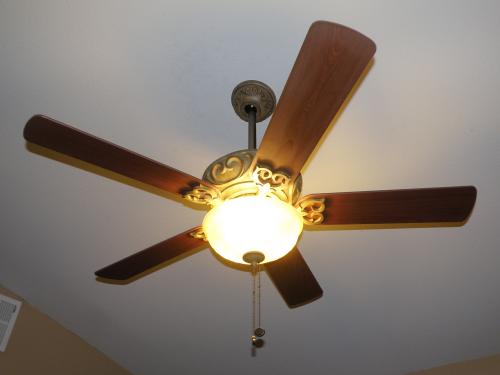 Hampton Bay Palisades 52 In Indoor Tuscan Bisque Ceiling Fan With