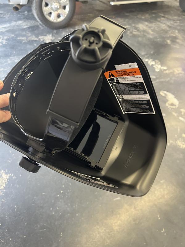 Lincoln Electric Welding Helmet with No 10 Lens with 0.035 in