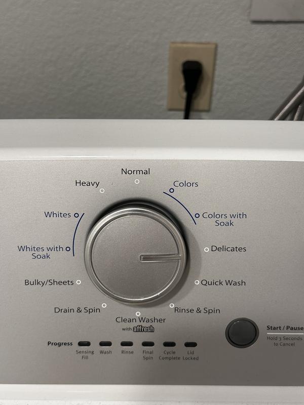 Whirlpool 27.5 in. 3.8 cu. ft. High-Efficiency White Top