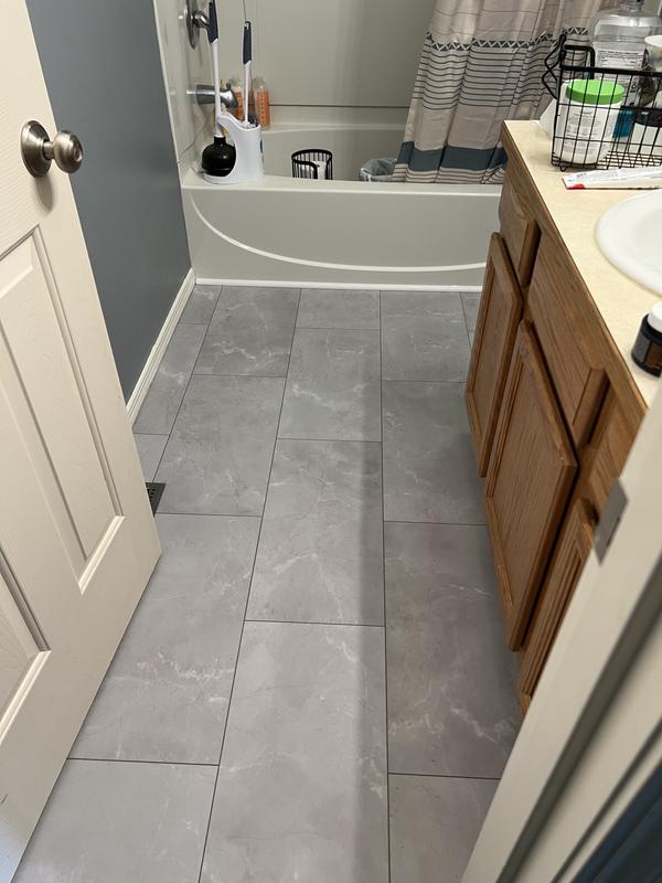 Have a question about Lifeproof Overlook Slate 22 MIL x 11.9 in. W