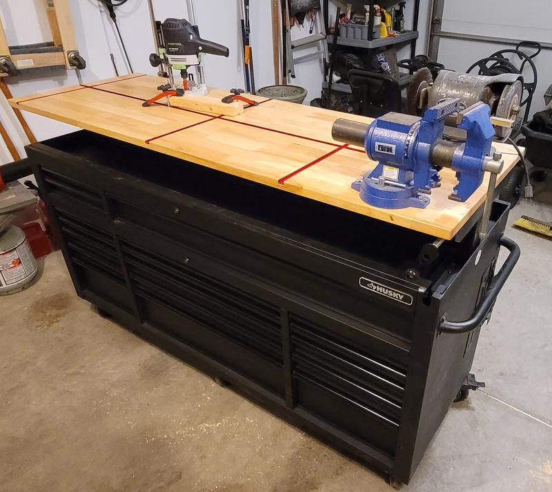 Reviews for Husky 72 in. W x 24 in. D Heavy Duty 15-Drawer Mobile