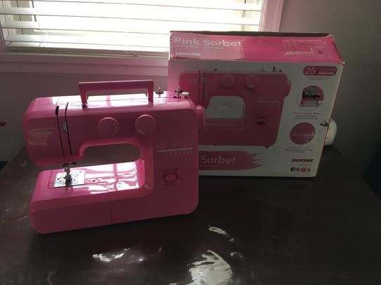 Janome Pink Sorbet Easy-to-Use Sewing Machine