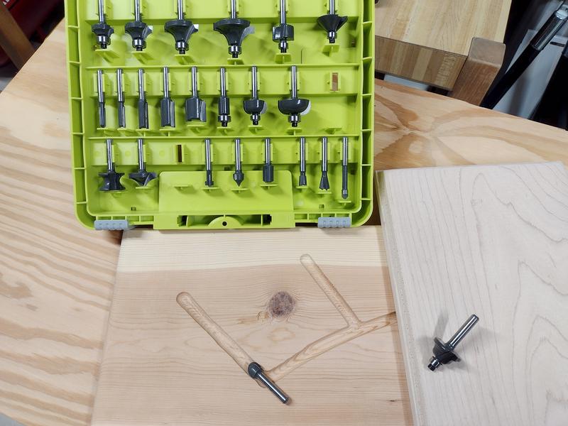 RYOBI Decorative Router Bit Set (4-Piece) A25RS42 - The Home Depot
