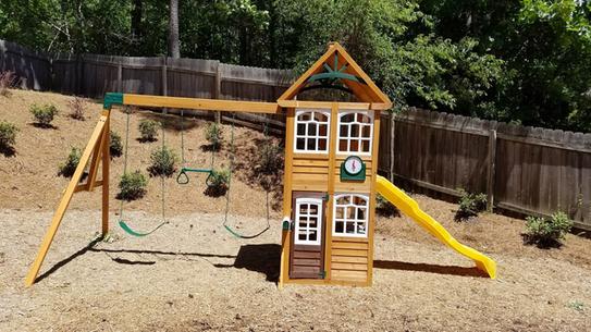 willowbrook wood outdoor playset