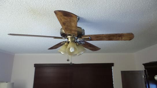 Hampton Bay Lyndhurst 52 In Matte Black Indoor Ceiling Fan