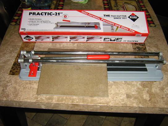 Rubi 21 in. Practic Tile Cutter 24946 The Home Depot