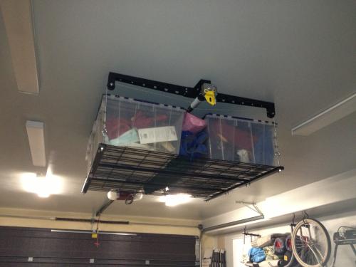 Racor 250 lb. HeavyLift Ceiling Mount Storage Platform PHL-1R at The ...