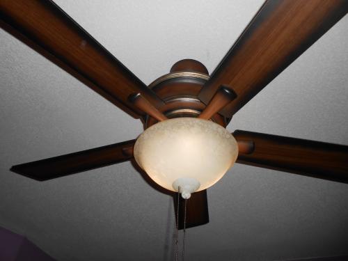 Hampton Bay Edisto 52 In Berre Walnut Ceiling Fan Discontinued