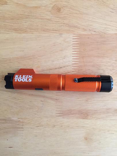 Klein Tools Rechargeable Focus Flashlight with Laser, 350 Lumens, 2 Modes  56040 - The Home Depot
