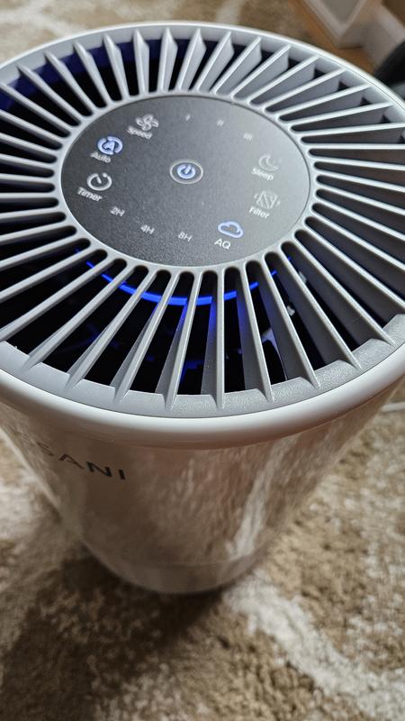 Vissani HEPA 3-Stage Air Purifier for Small Room (130 sq. ft.) in