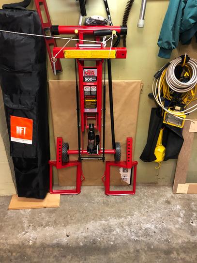 Mojack hdl 500 lawn mower lift sale