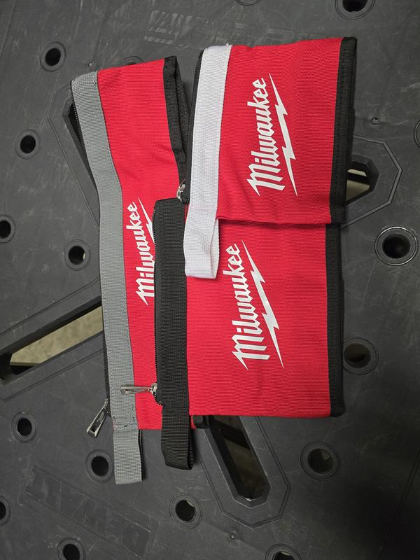 Milwaukee 12 in. Zipper Tool Bag in Multi-Color (3-Pack) 48-22