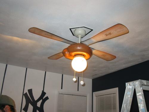 Hunter 44 In Indoor Baseball Ceiling Fan 23252 At The Home Depot