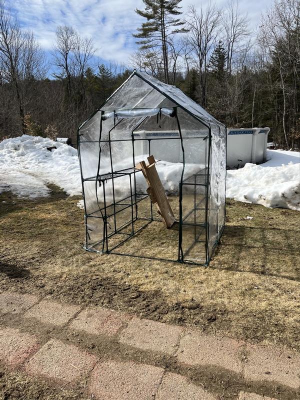 Pure Garden 4.7 ft. W x 4.7 ft. D x 6.4 ft. H Walk-In Indoor
