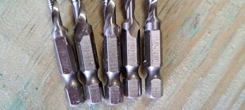 Milwaukee SHOCKWAVE SAE Steel Drill Tap Set (5-Piece) 48-89-4874E