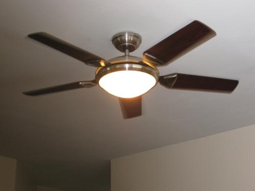 Hunter Ergonomic 56 In Brushed Nickel Ceiling Fan