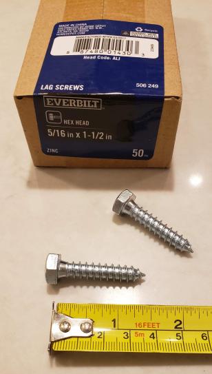 Hillman 1/4-in x 2-in Silver Zinc-Plated Hex-Head Interior Lag Screws 230015 at