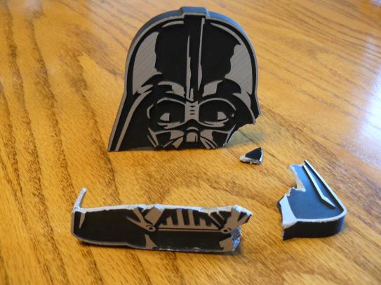 darth vader trailer hitch cover