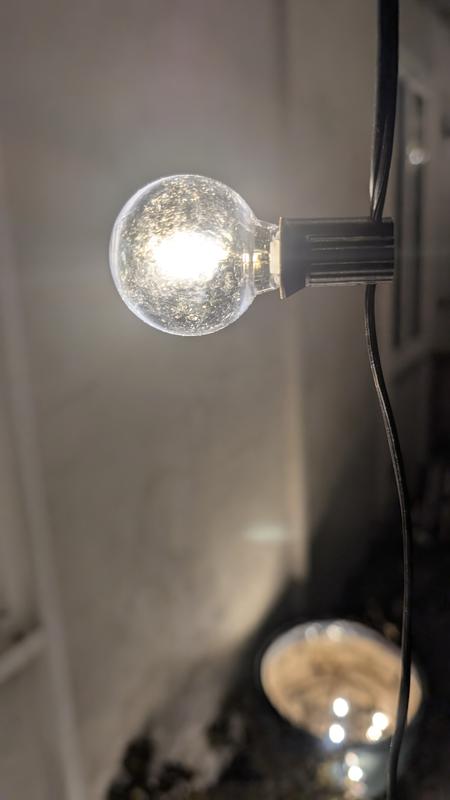 ZXXC G40 60-Light 150 ft. Indoor/Outdoor Plug-In LED Globe String