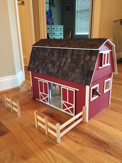 dollhouse barn kit