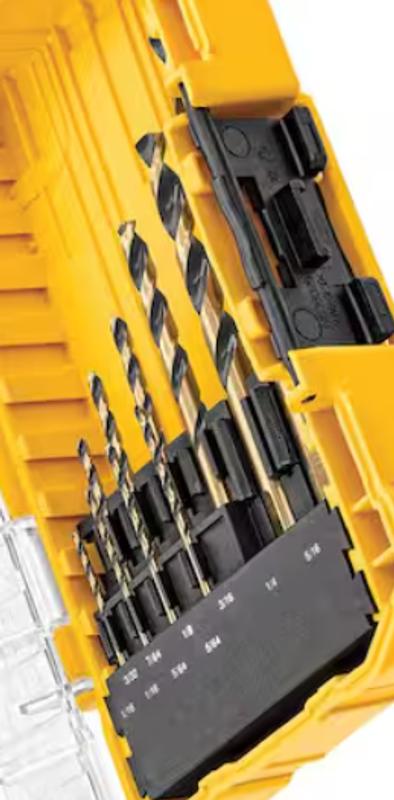 DEWALT Black and Gold Drill Bit Set (29-Piece) DWA1189 - The Home